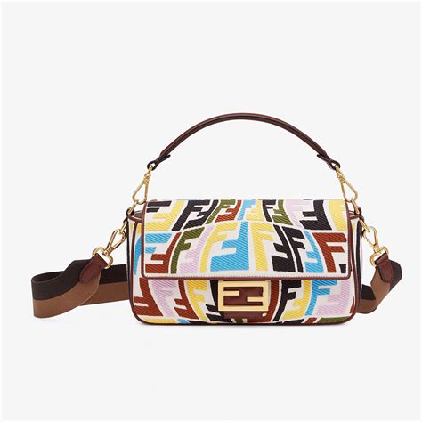 fendi colorful baguette